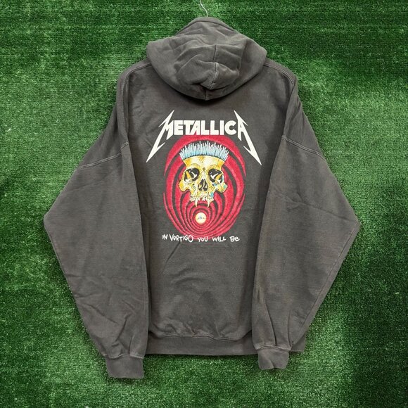 Metallica In Vertigo You Will Be Heavy Metal Band Oversized Hoodie XL - Picture 1 of 4